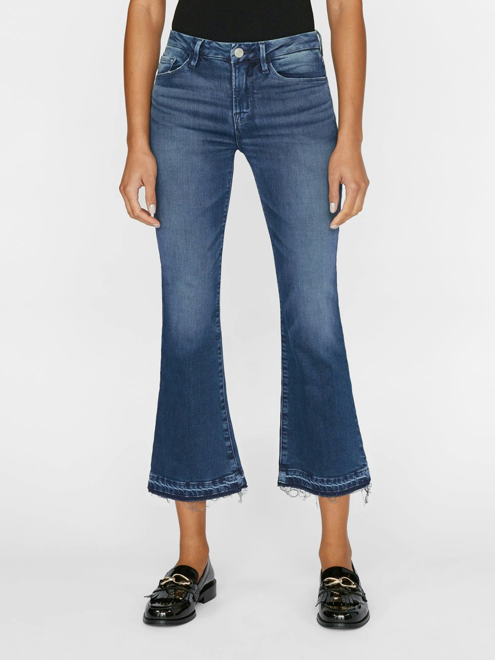 jeans front view